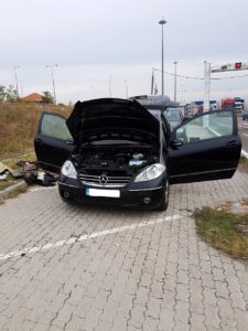 automobil u kojem je otkriven kokain na Presevu 24 09