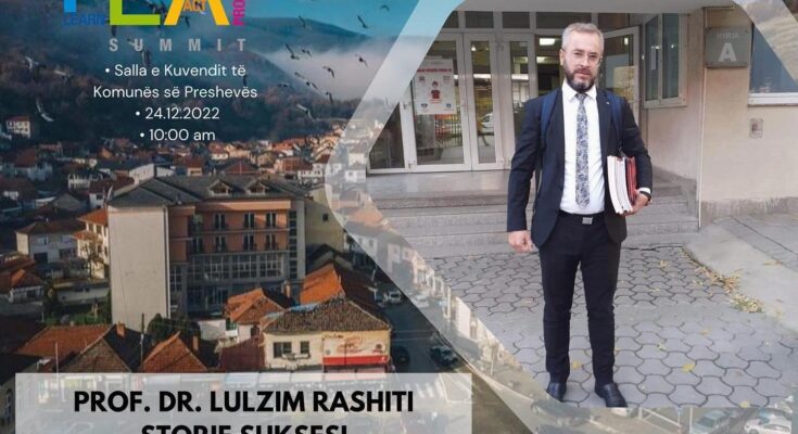 Međunarodni Samit Liderstva U Preševu Profesor Rashiti Predstavlja