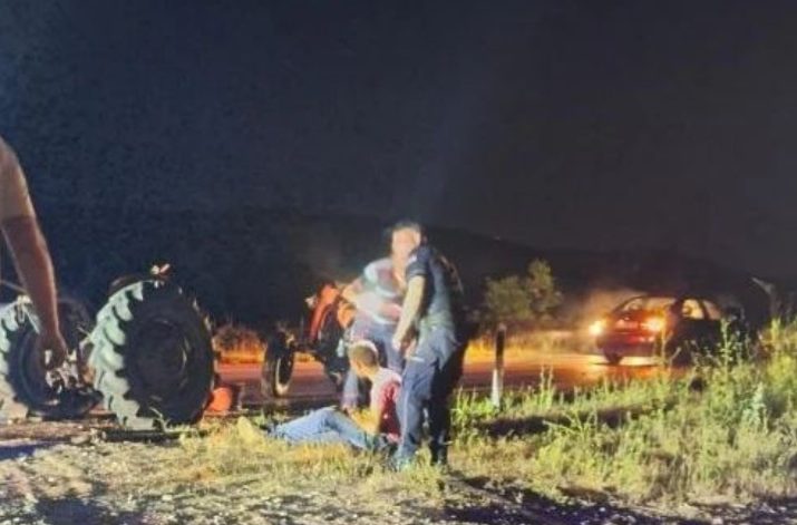 Traktor, saobraćajna nesreća