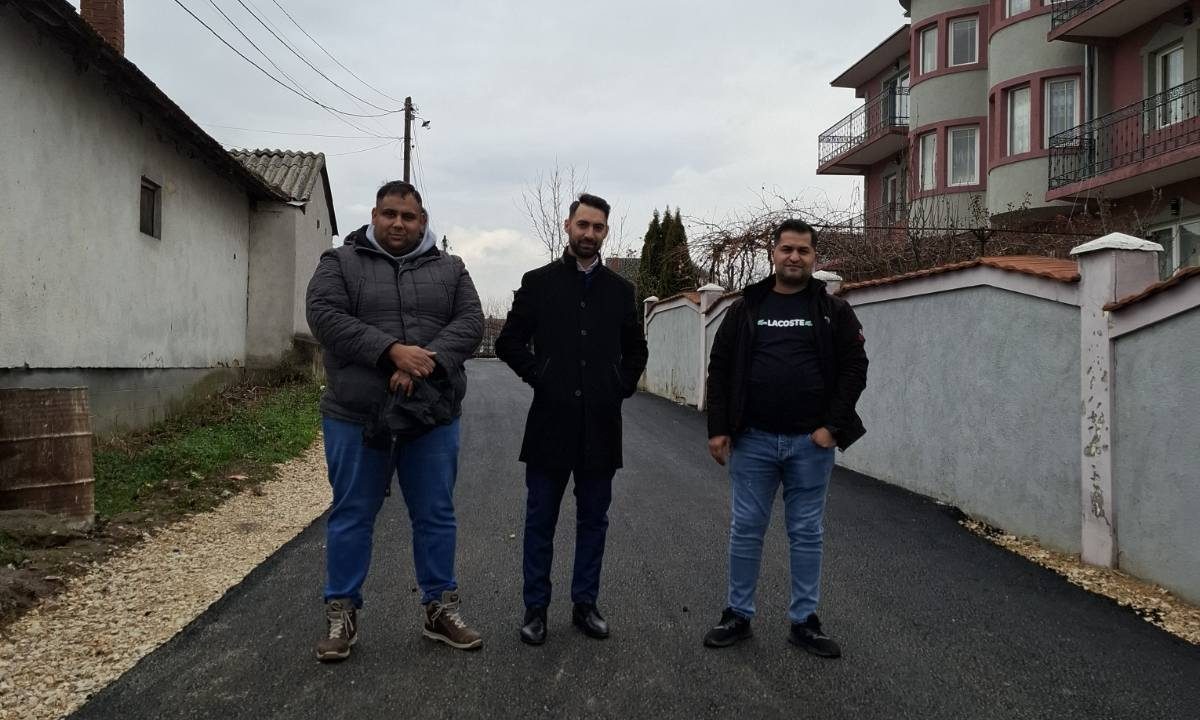 Asfaltiranje u romskim naseljima