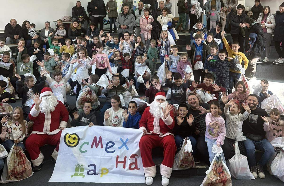 Fondacija Osmeh na dar obradovala mališane u selu Klenike