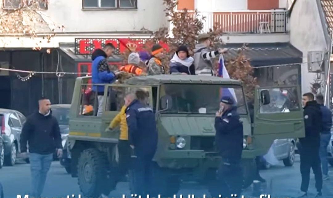 Blokada kod Opštine na Badnji dan u Bujanovcu