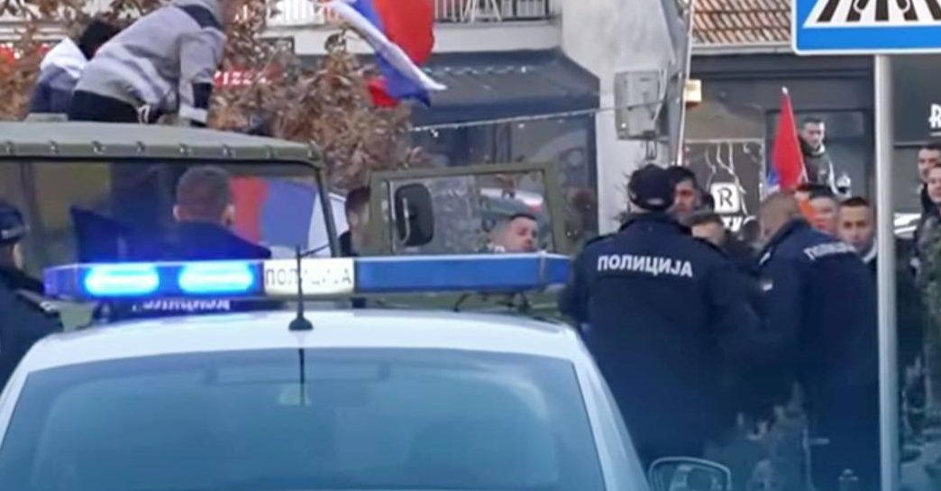 Blokada kod Opštine na Badnji dan u Bujanovcu