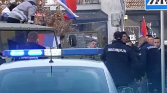 Blokada kod Opštine na Badnji dan u Bujanovcu