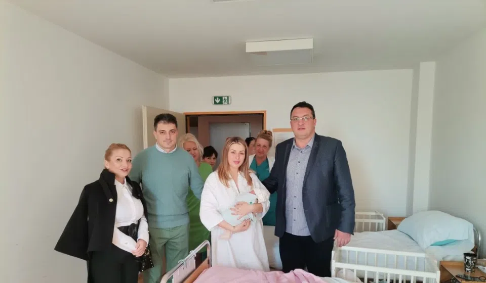Prva beba u Vranju u 2025.