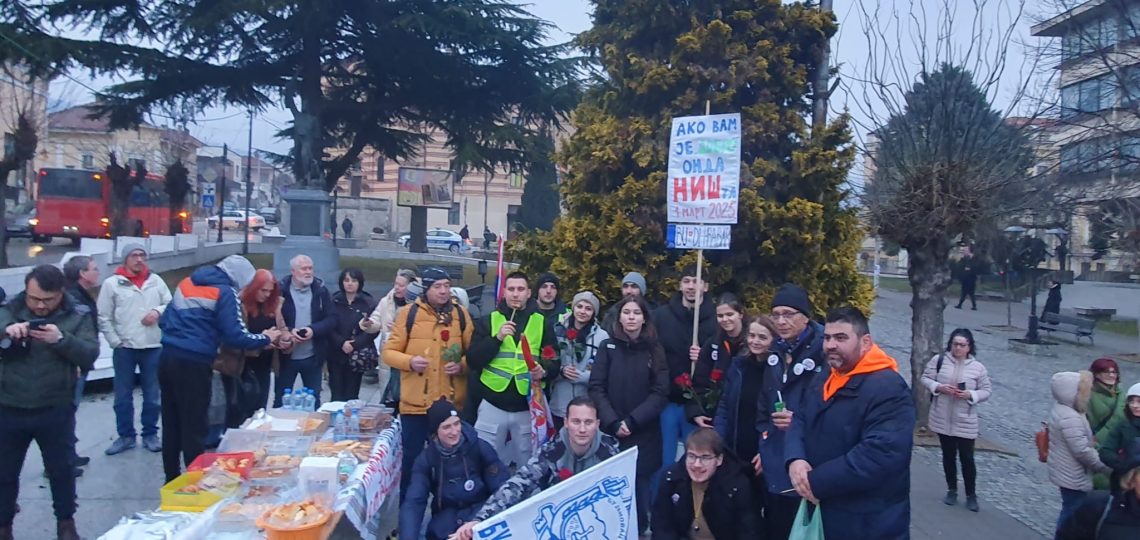 Bujanovčani nastavljaju maršp do Niša