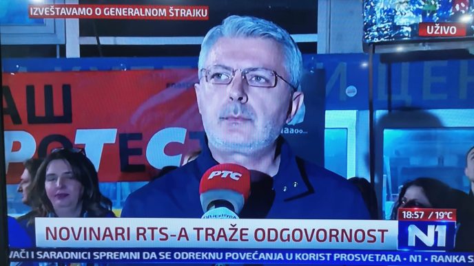 pobunjeni radnici RTS