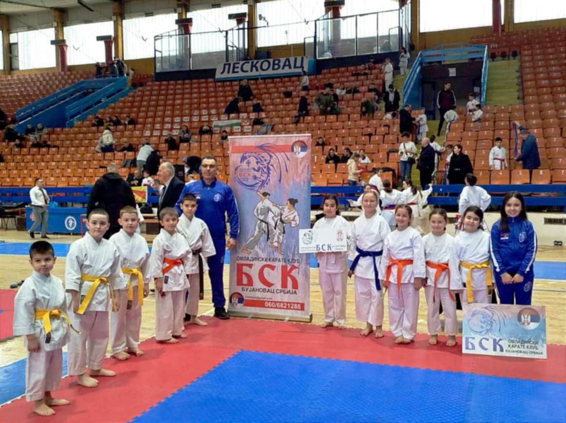 Mladi bujanovački karatisti