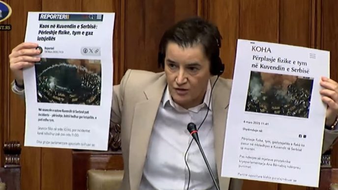 Mržnja i fašizam - albanski političari