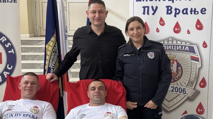 Policija organizuje akciju davanja krvi