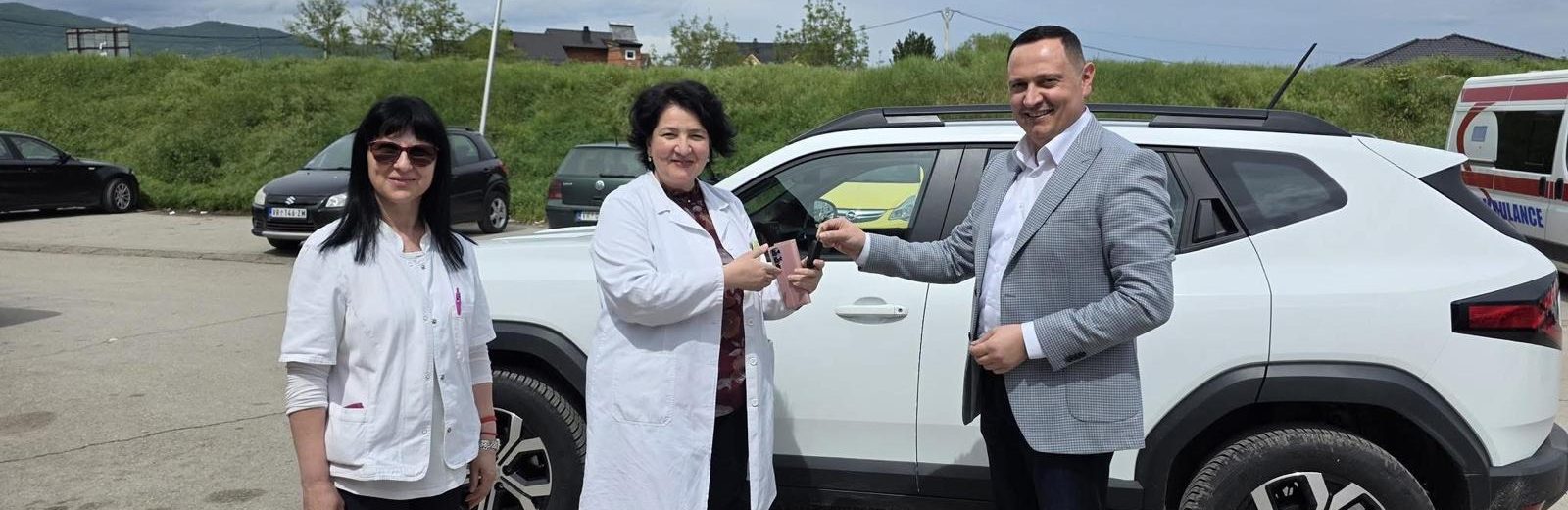 Novi terenac za Dom zdravlja od Opštine