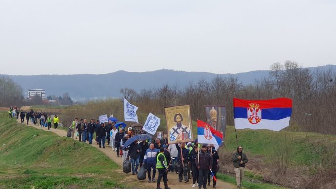 Bujanovački studenti u akciji čišćenja (foto arhiva)