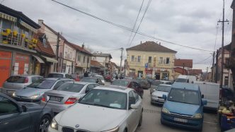 Kolaps u centru (foto arhiva)