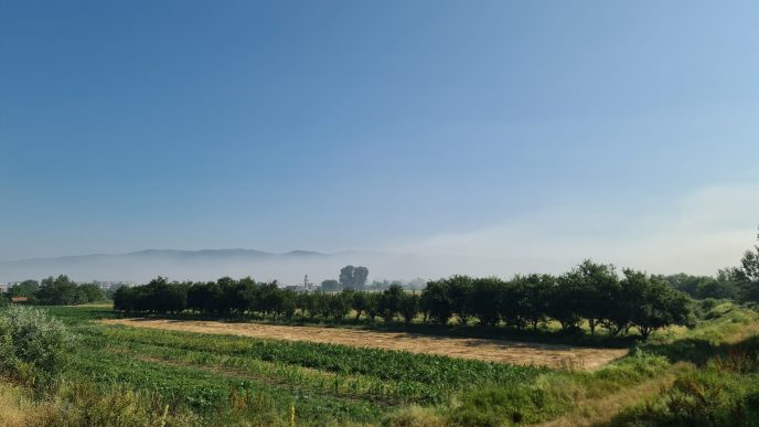 Bujanovac pod dimom sa deponije