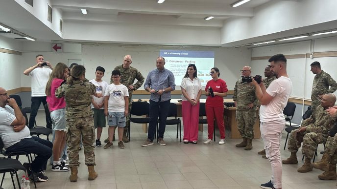 Garda Ohaja na obuci u Domu kulture