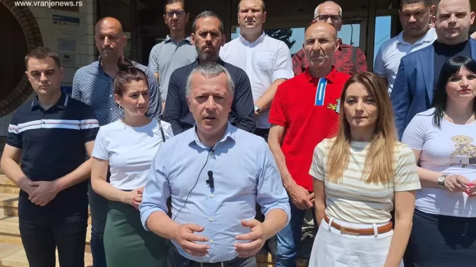 Opozicija u Vranju (foto Vranje news)
