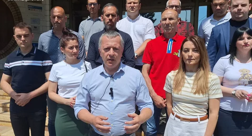 Opozicija u Vranju (foto Vranje news)