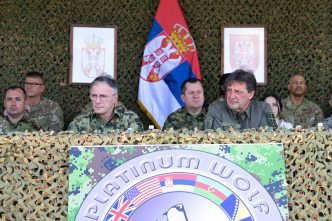 Ministar Gašić i načelnik Generalštaba Mojsilović (foto MOD)