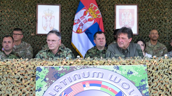 Ministar Gašić i načelnik Generalštaba Mojsilović (foto MOD)