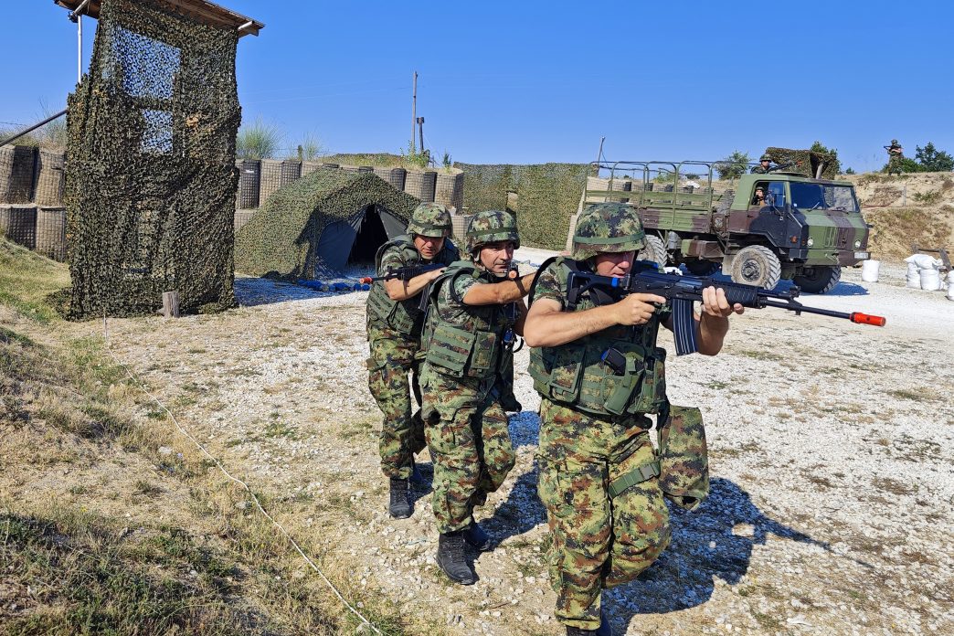 Vojska vežba za Liban