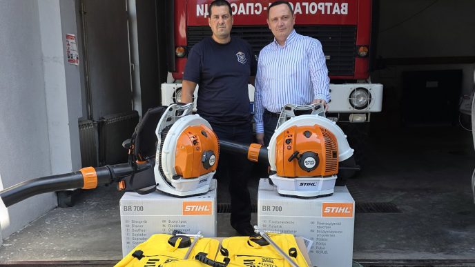 Oprema za bujanovačke vatrogasce