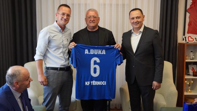 Predsednik albanskog saveza sa Pajazitijem i FK Trnovac