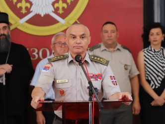 General Simović predao dužnost (foto Grad Niš)