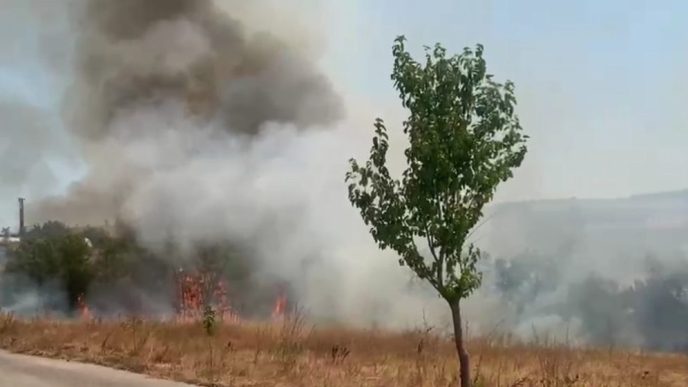 Požar kod Samoljice (arhiva)