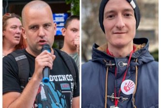 Vujica Stevanović i Milan Krstić