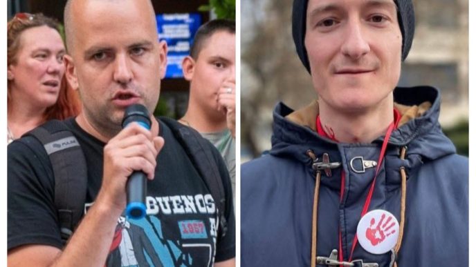 Vujica Stevanović i Milan Krstić