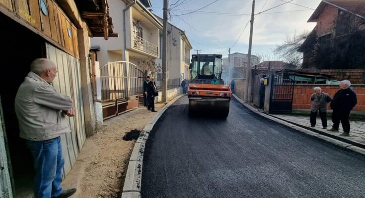 Asfaltiranje u Bujanovcu (foto arhiva)