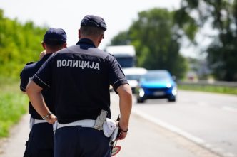 Saobraćajci u akciji (foto MUP)