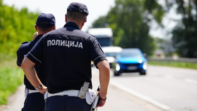 Saobraćajci u akciji (foto MUP)