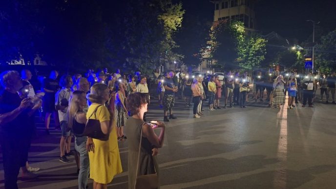 Foto Vranje news arhiva: Protest u Vranju
