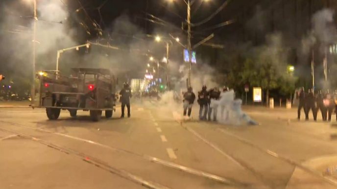 Protesti (foto screenshot N1)