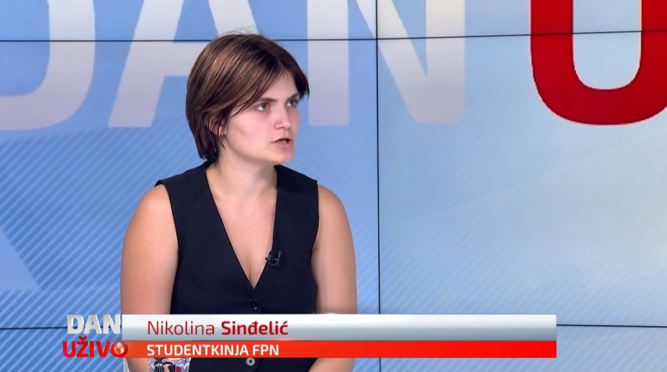 Studentkinja Nikolina Sinđelić