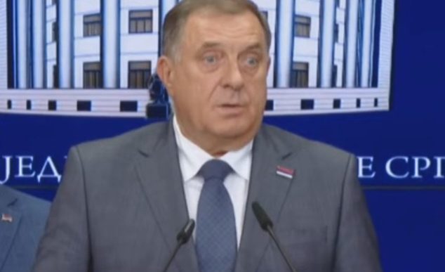 Milorad Dodik (foto RTRS screenshot)