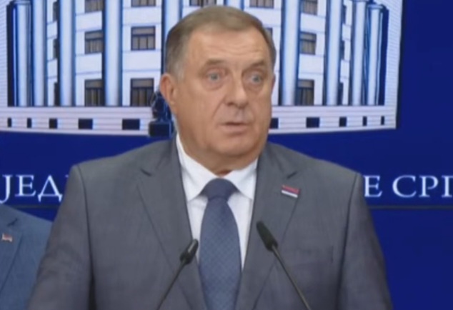 Milorad Dodik (foto RTRS screenshot)