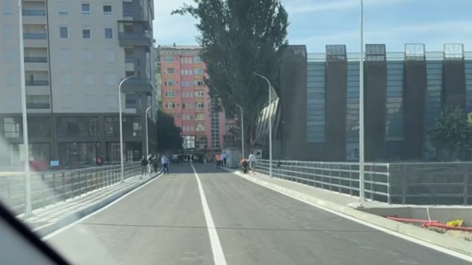 Otvoren novi most u Mitrovici (foto FB Durmishi)