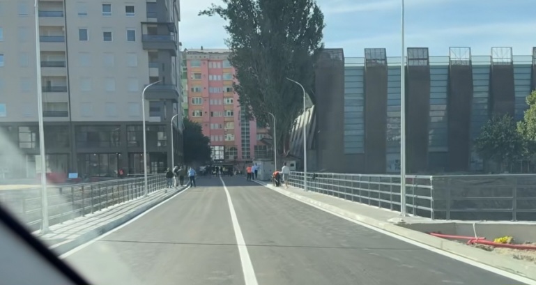 Otvoren novi most u Mitrovici (foto FB Durmishi)