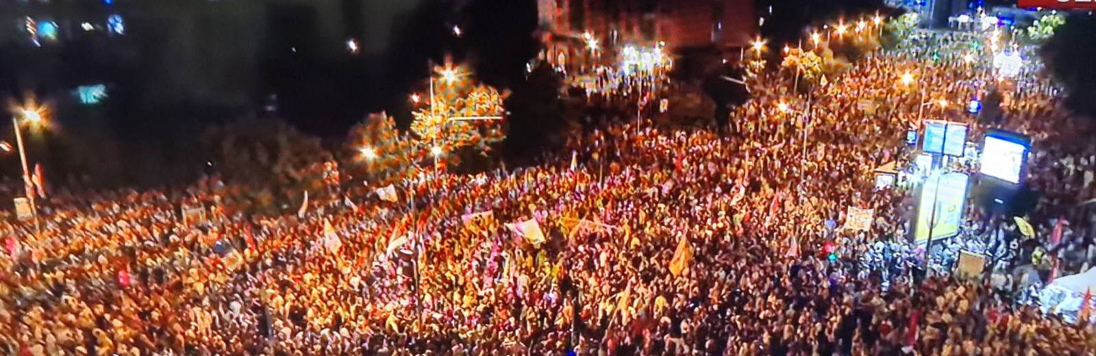 Protest u Novom Sadu (foto N1)