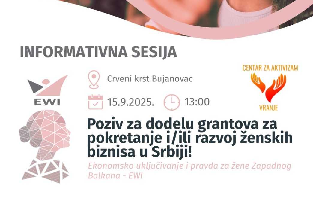 Info sesija za žene